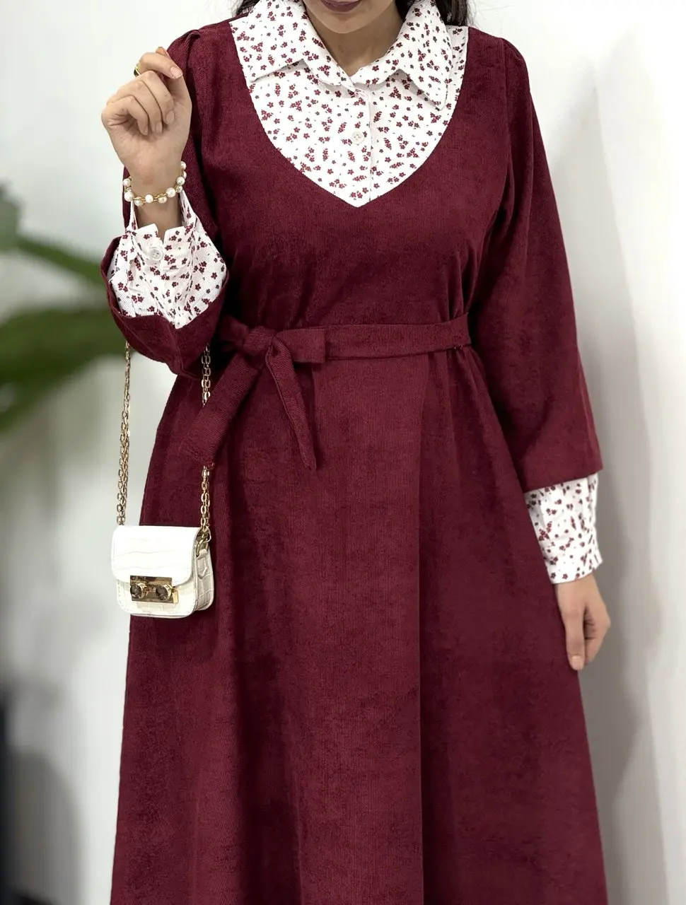 پیراهن مانتویی نورین ویژه یلدا